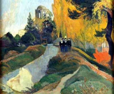 Les Alyscamps by Paul Gauguin